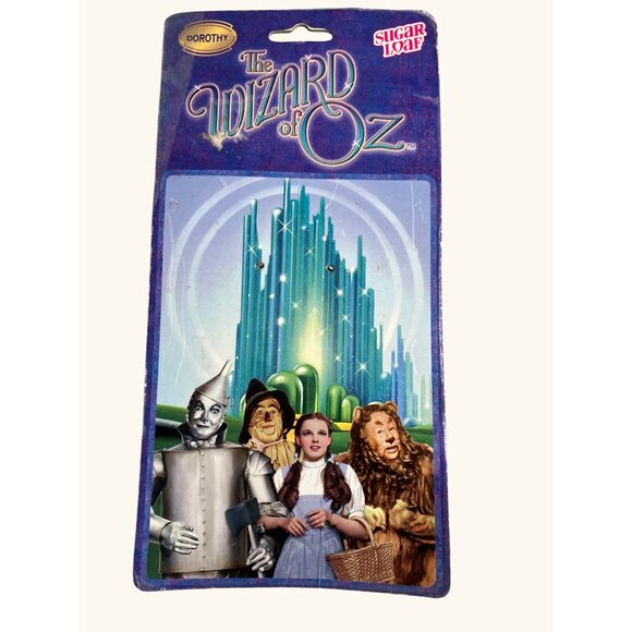 Dorothy Wizard Of Oz 14" Plush Doll By Sugar Loaf With Gingham Dress & Red Shoes - Picture 10 of 12